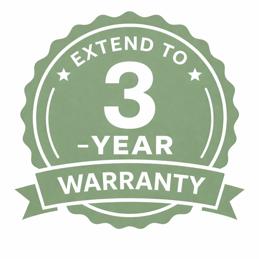 3-YEAR WARRANTY