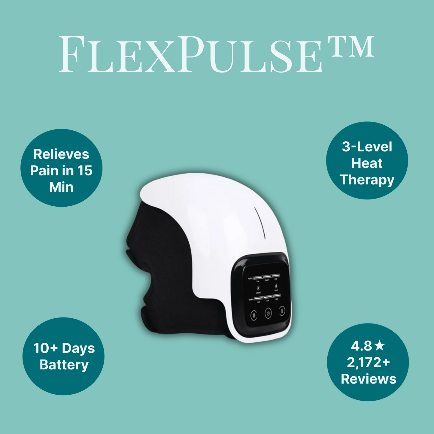 FlexPulse™ Pro Knee Massager
